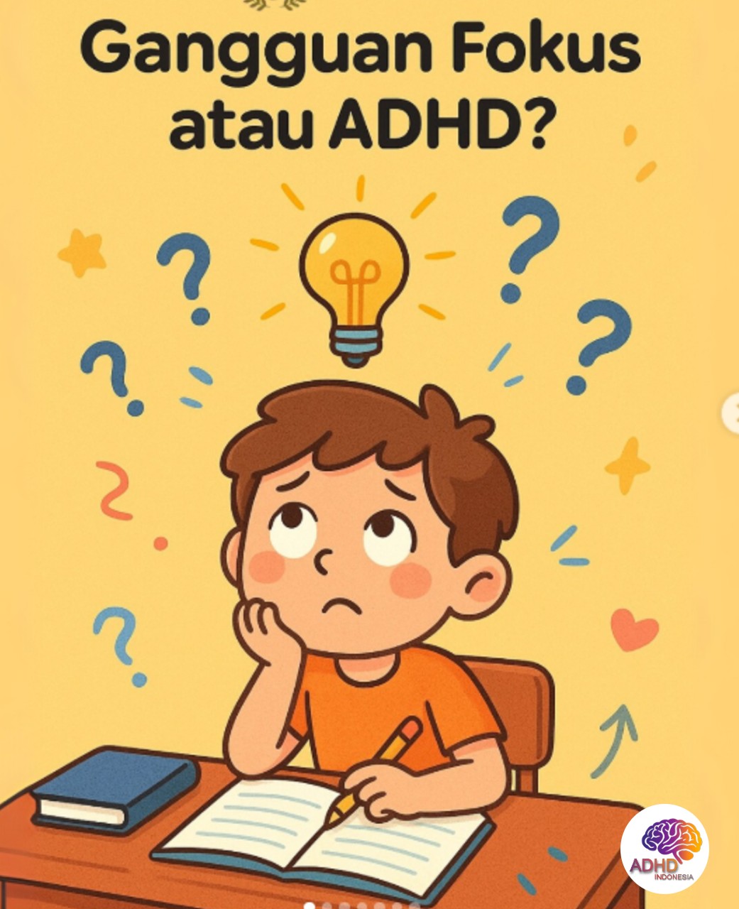ADHD dan Kesulitan Fokus Anak: Edukasi untuk Keluarga di Kabupaten Raja Ampat