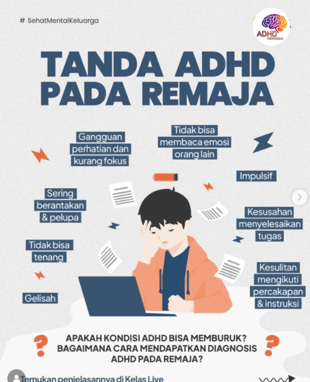 Screening ADHD Non-Diagnostik: Edukasi Awal bagi Orang Tua di Kabupaten Raja Ampat